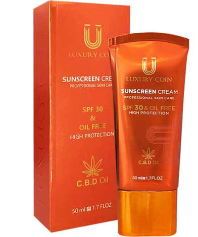 کرم ضد آفتاب لاکچری کوین spf30